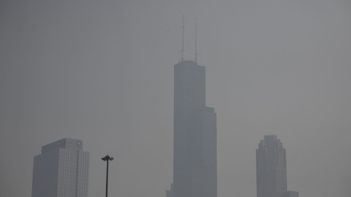 MAP: Track the worst air quality across Chicagoland