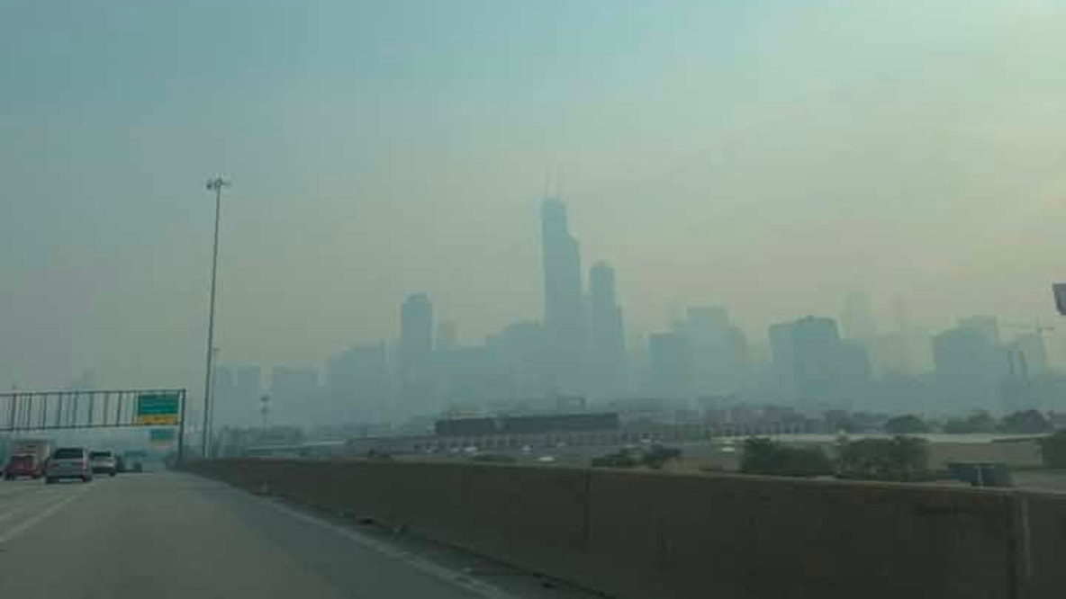 Second wave of wildfire smoke expected to move into Chicago area this weekend