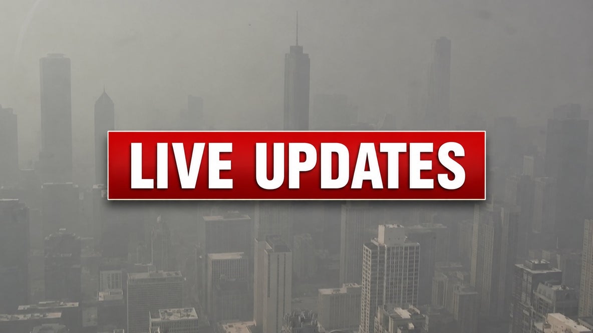 LIVE | Chicago air quality hit hard by wildfire smoke