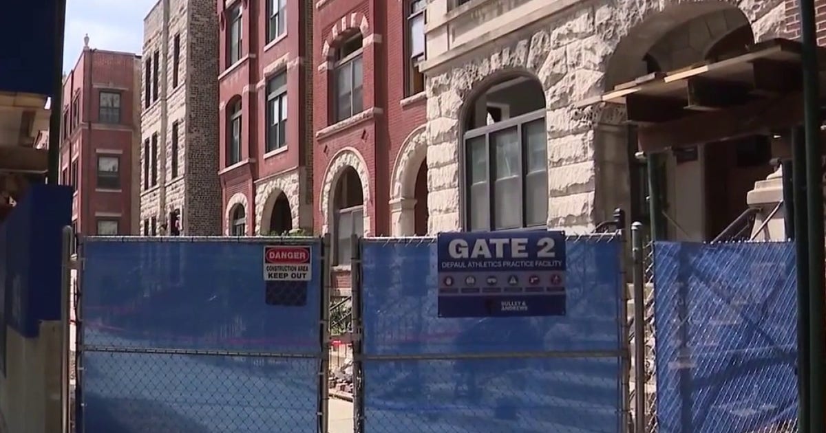 DePaul begins demolishing historic Lincoln Park buildings for new $50M basketball facility