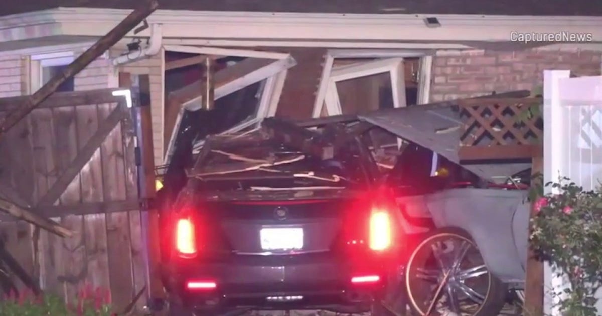 Driver sought after crashing into suburban Chicago home in hit-and-run