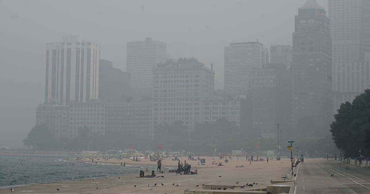 Wildfire smoke timeline: Here's when Chicago should be free of hazardous air