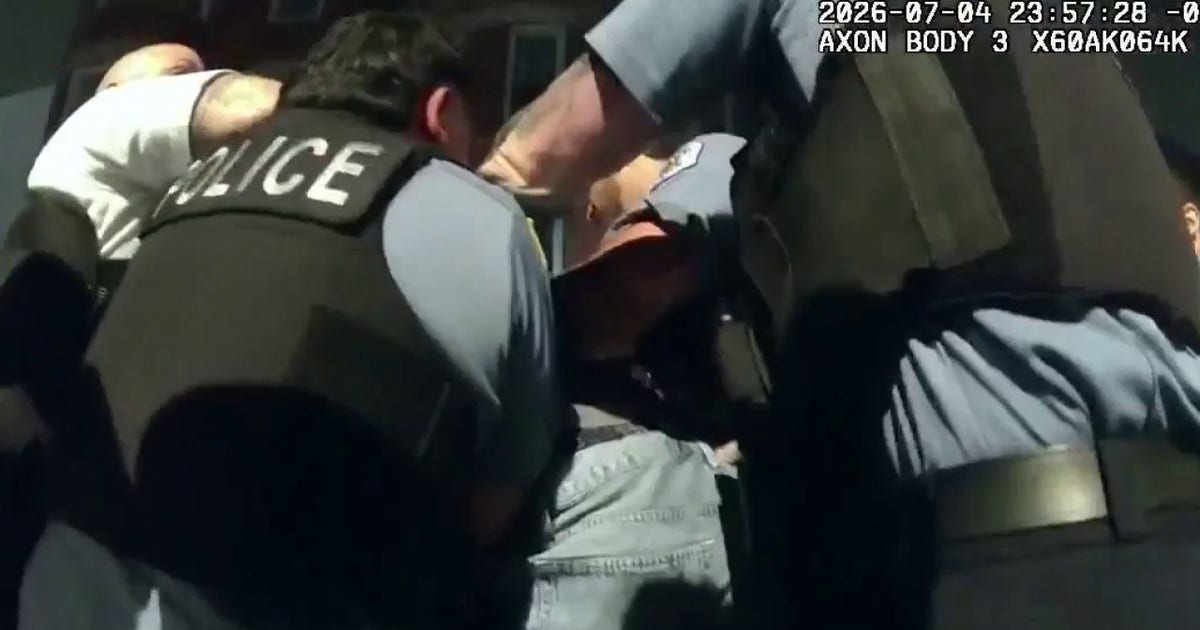 Newly released body camera video shows moments before college student's Douglass Park arrest