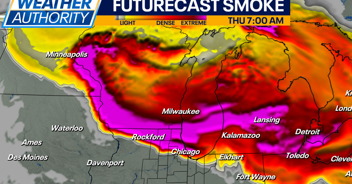 Wildfire smoke could bring hazy skies to Chicago this week: Here's the timeline