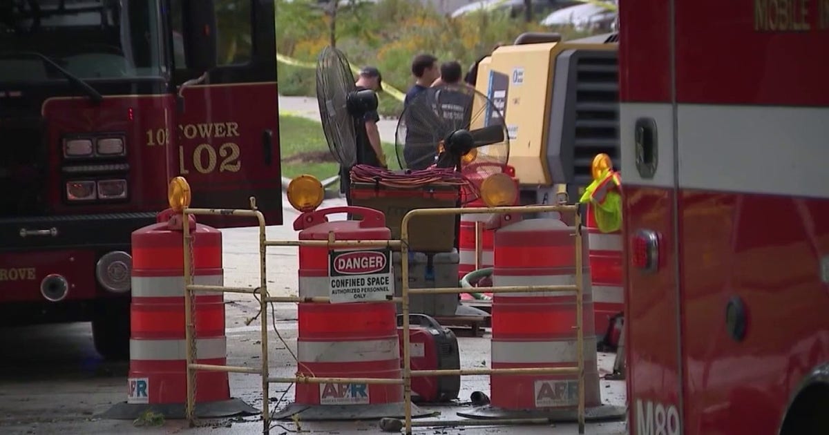 Downers Grove storm sewer rescue becomes recovery mission; 1 worker still missing