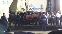 3 killed after truck flees from police, crashes into train car: CPD