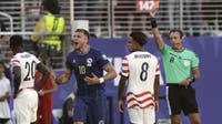USA Soccer star Folarin Balogin reacts to red card that earned a suspension: 'I have to accept it'