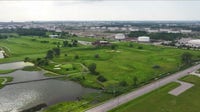 New aerial video shows two potential Chicago Bears stadium sites in Hammond as questions remain