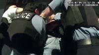 Newly released body camera video shows moments before college student's Douglass Park arrest