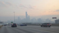 Photos show thick Canadian wildfire smoke covering Chicago skies
