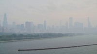 Chicago weather: Wildfire smoke, dangerous air quality overshadow another hot day
