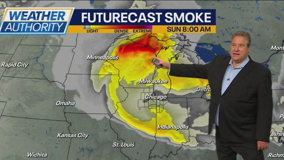 Chicago weather: Wildfire smoke returns, then storms on the way