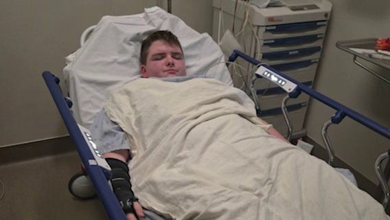 Valparaiso student says concussion changed his life as family sues school district
