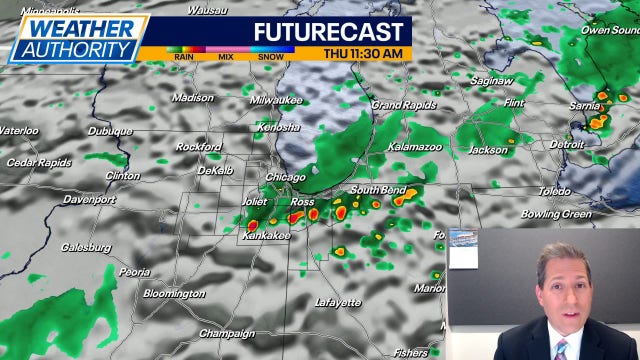 Chicago weather: Dry and sunny now, but rain chances return Thursday