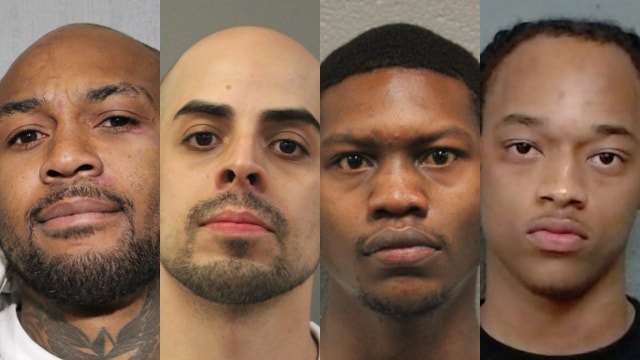 Chicago crime: 4 men charged with attempted murder in separate cases