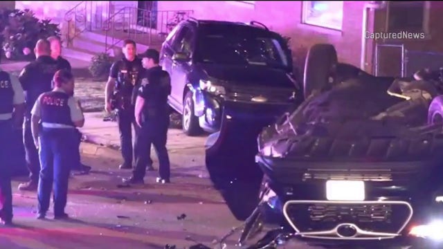 2 young boys hospitalized after father leads Indiana police on chase into Chicago, deputies say