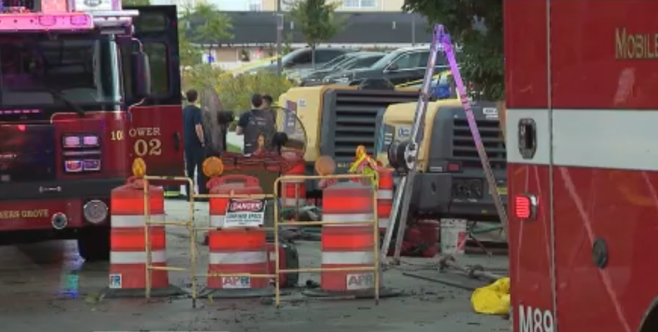 Downers Grove storm sewer rescue becomes recovery mission; 1 worker still missing
