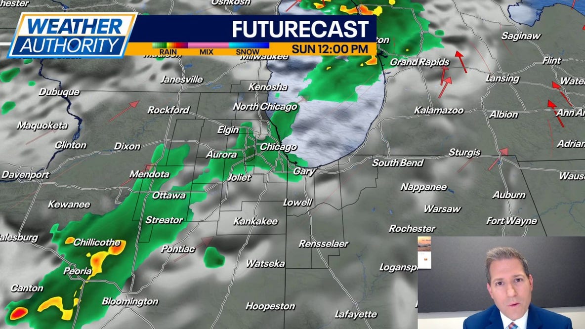 Chicago weather: Storm chances return this weekend, severe risk Sunday