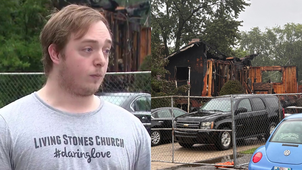 Good Samaritan helps rescue Indiana man from burning garage after reported generator explosion