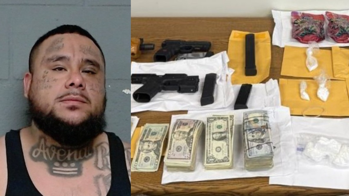 Dolton man charged after guns, drugs found during search, sheriff's office says