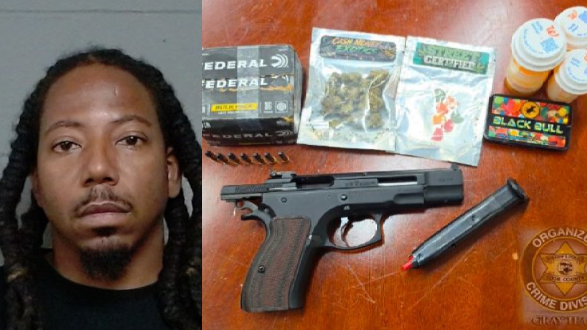 Chicago man charged after gun, drugs found during traffic stop