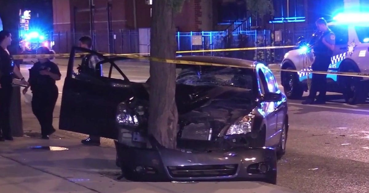 Driver hits, kills woman on Chicago's North Side, flees and crashes twice more, CPD says