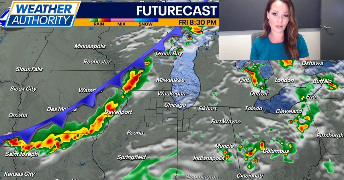 Chicago weather: Stormy start to next week is on tap for Chicagoland