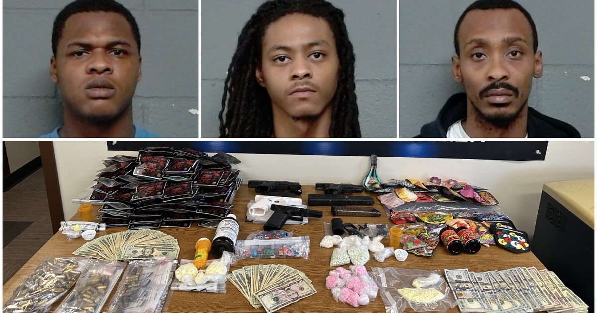Chicago home search leads to felony charges, seizures of drugs and guns