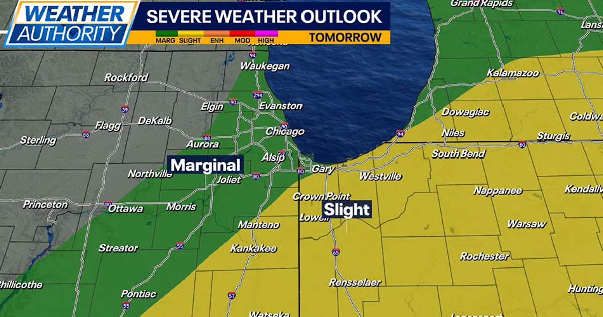 Chicago weather: Severe storms possible on Wednesday