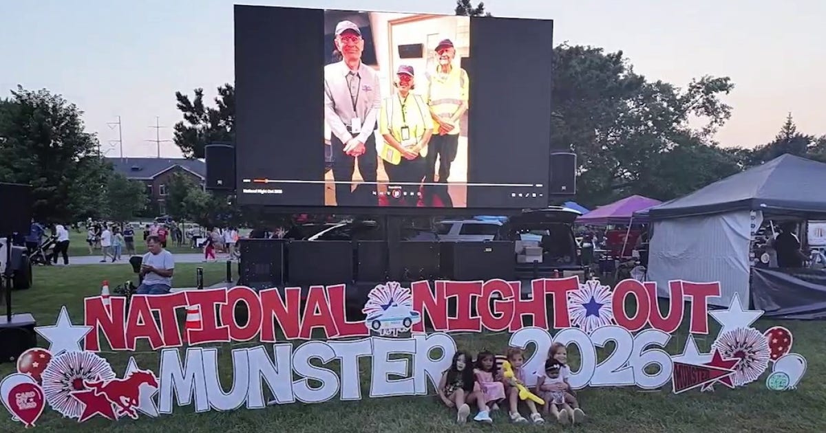 Munster celebrates National Night Out with fireworks, family fun and community policing