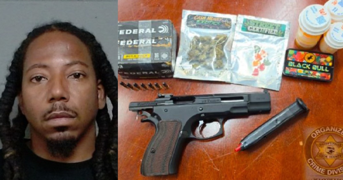 Chicago man charged after gun, drugs found during traffic stop