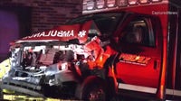 Ambulance crash on I-57 leaves 2 hospitalized