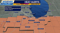 Chicago weather: Heat index values could reach 100-105 this week
