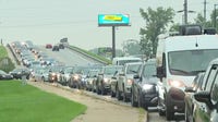 Long gas lines, possible fuel shortages follow severe storms in NW Indiana