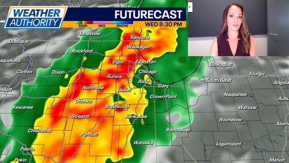 Chicago weather: Localized flash flooding could be possible on Wednesday