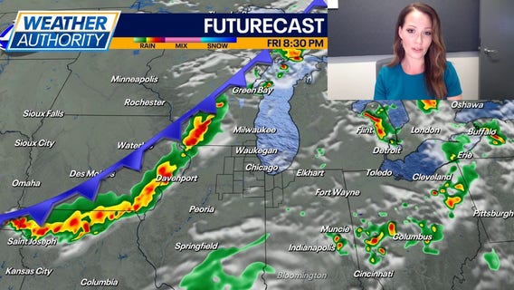 Chicago weather: Stormy start to next week is on tap for Chicagoland