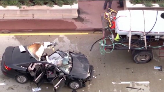 Chicago crash closes Roosevelt Road in Dearborn Park