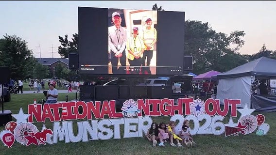Munster celebrates National Night Out with fireworks, family fun and community policing
