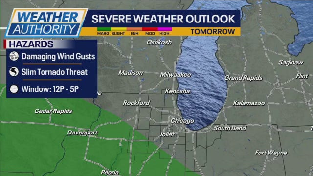 Chicago weather: Strong storms possible Thursday and early Friday