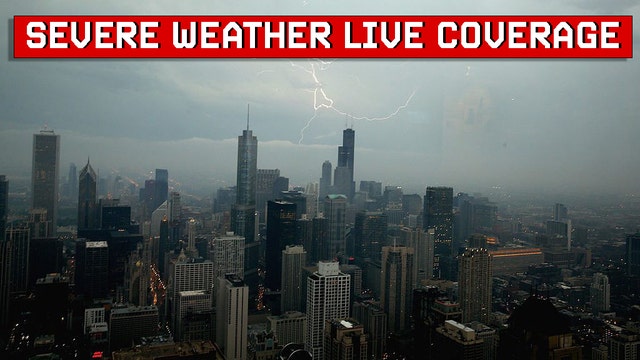 LIVE | Severe storms threaten Chicago with possible hail, tornadoes