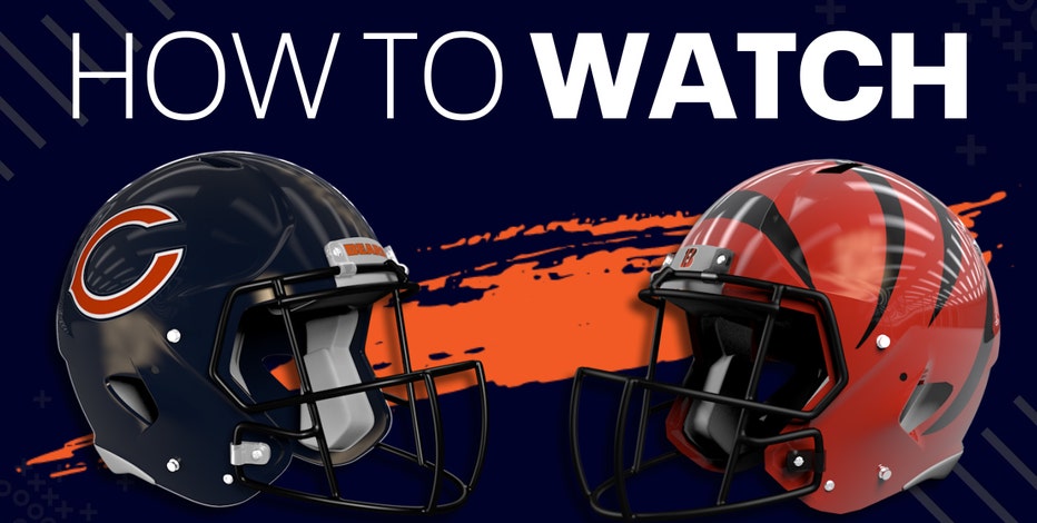How to watch Chicago Bears vs. Cincinnati Bengals: TV channel, live stream info, start time