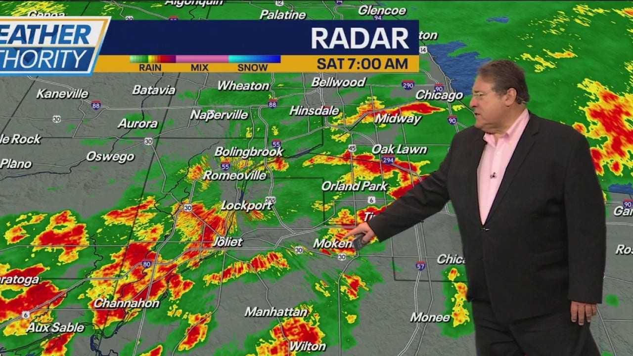 Chicago weather: 'Waves' of showers, storms pose flooding risk