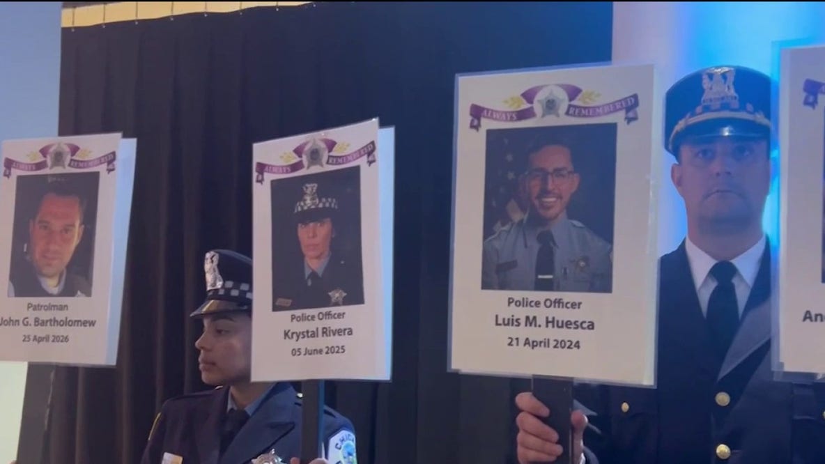 Chicago Police Memorial Foundation honors 608 fallen officers at Soldier Field