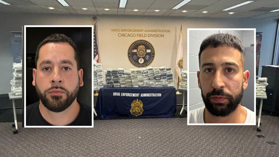 Chicago-area men charged after 339 pounds of cocaine seized from home