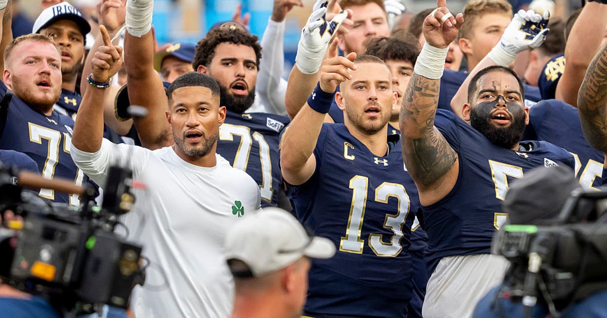 'I have scars': How a 52-0 win is all about baby steps for Notre Dame football