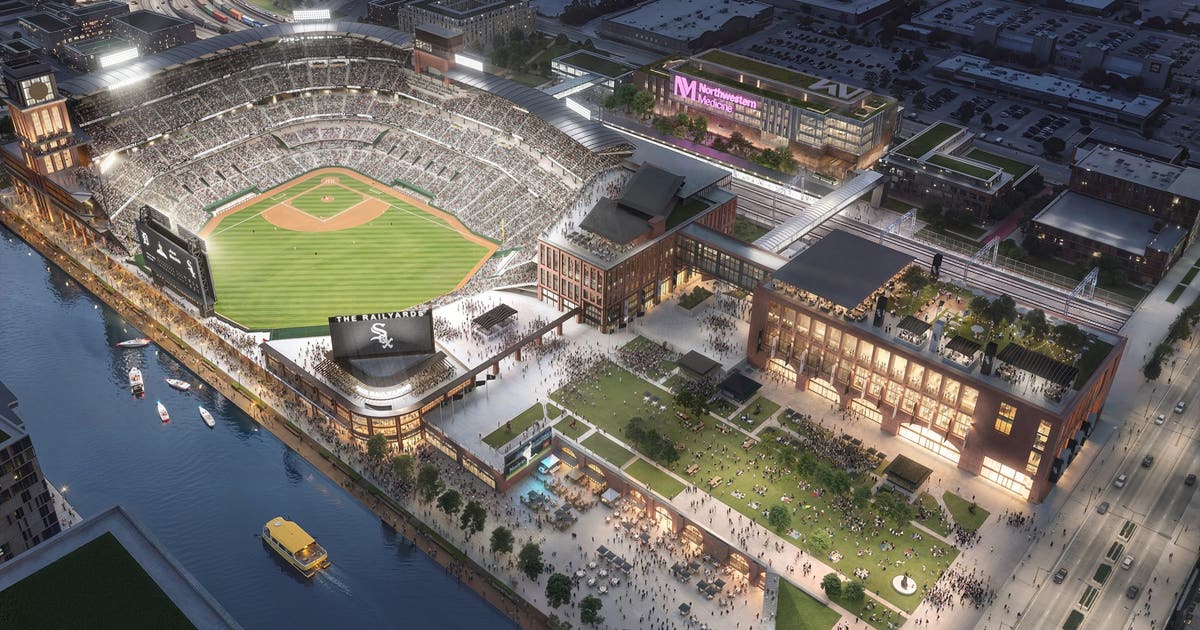 New White Sox stadium renderings revealed for riverfront development