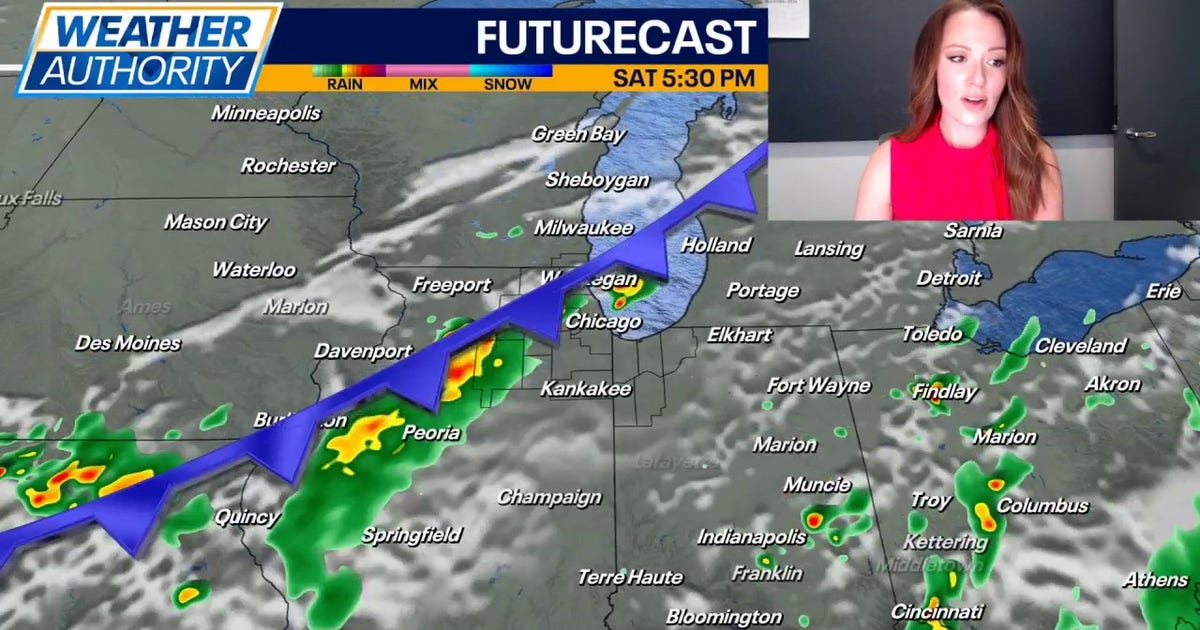 Chicago weather: A few showers or storms could impact the area this weekend