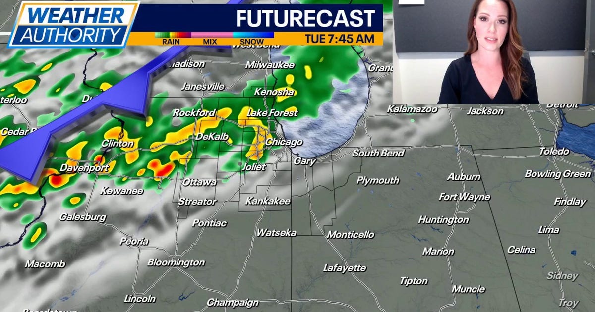 Chicago weather: Daily rain chances through at least Thursday for Chicagoland