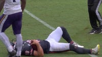 Bears fans around Chicago react to Caleb Williams' injury vs. the Vikings
