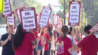 Chicago-area nurses walk out as staffing, maternity care changes fuel concerns